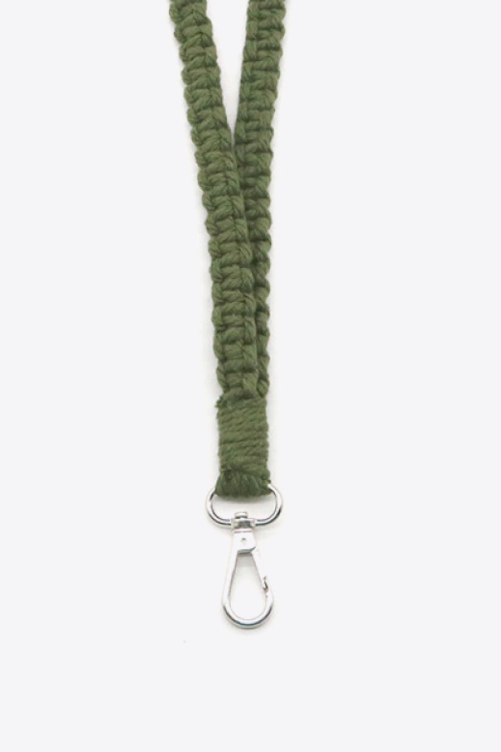 Assorted 2-Pack Hand-Woven Lanyard Keychain