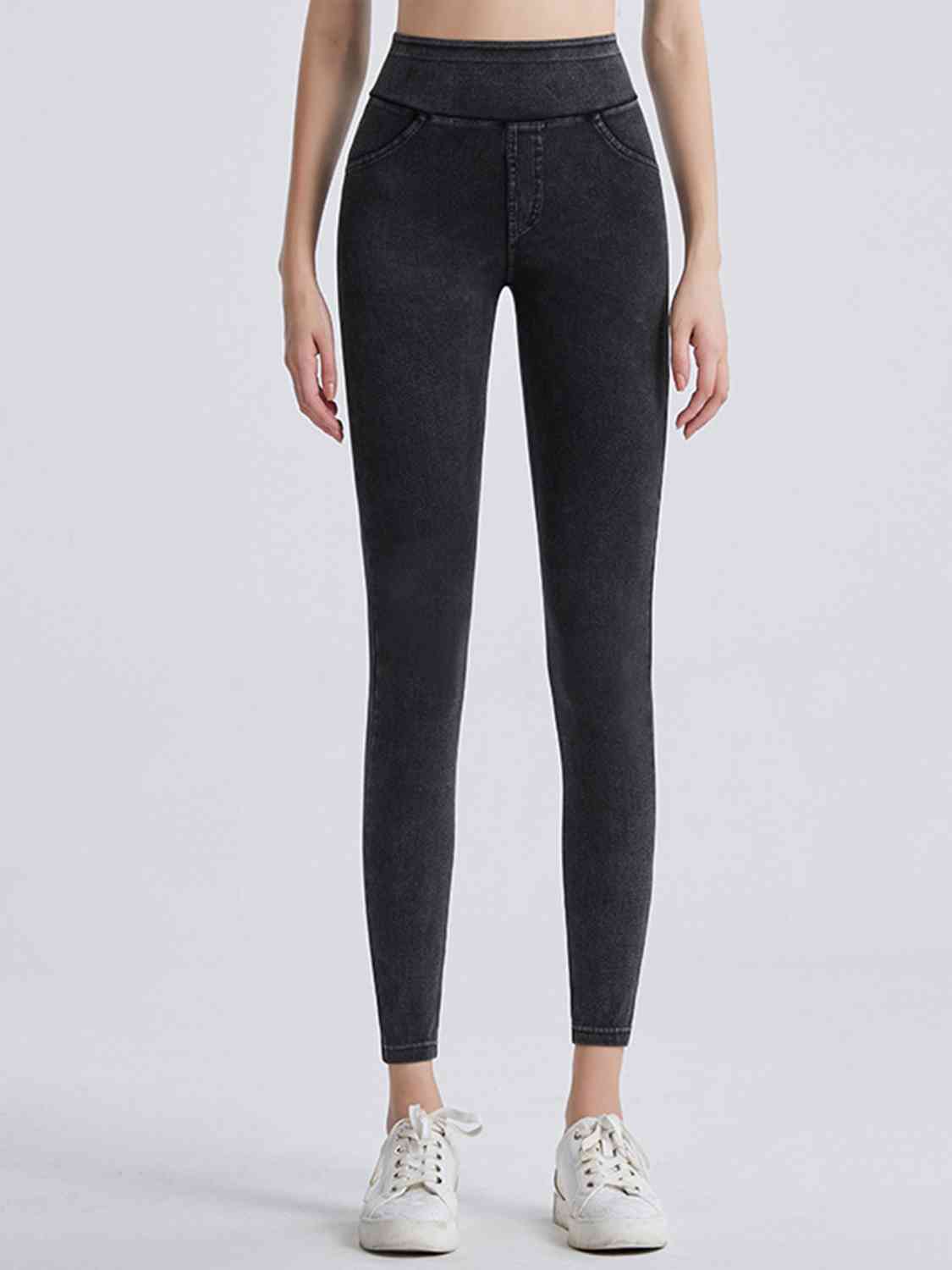 Wide Waistband Sports Leggings